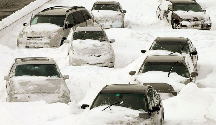 Snowed in and abandoned